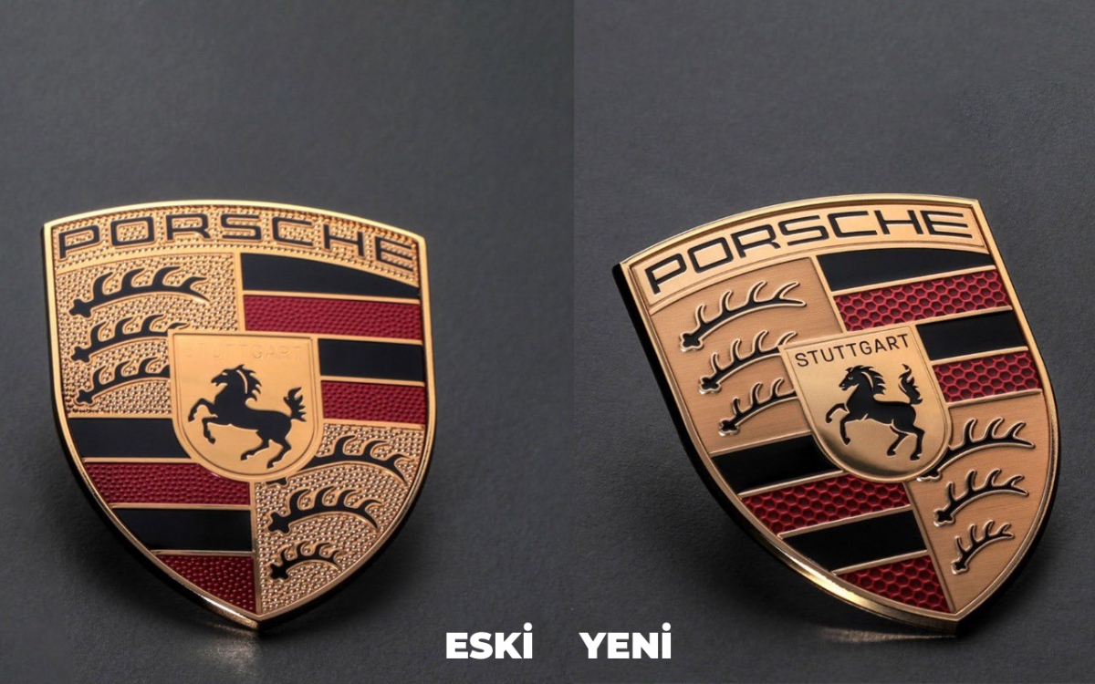 Porsche, 60 yıllık logosunu değiştirdi.