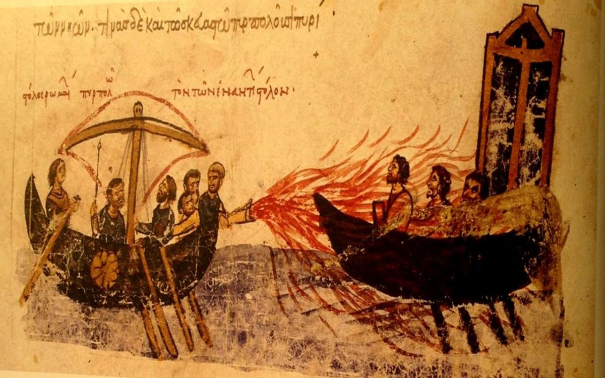 Yunan Ateşi Grejuva: Bizans İmparatorluğu'nun Gizli Silahı