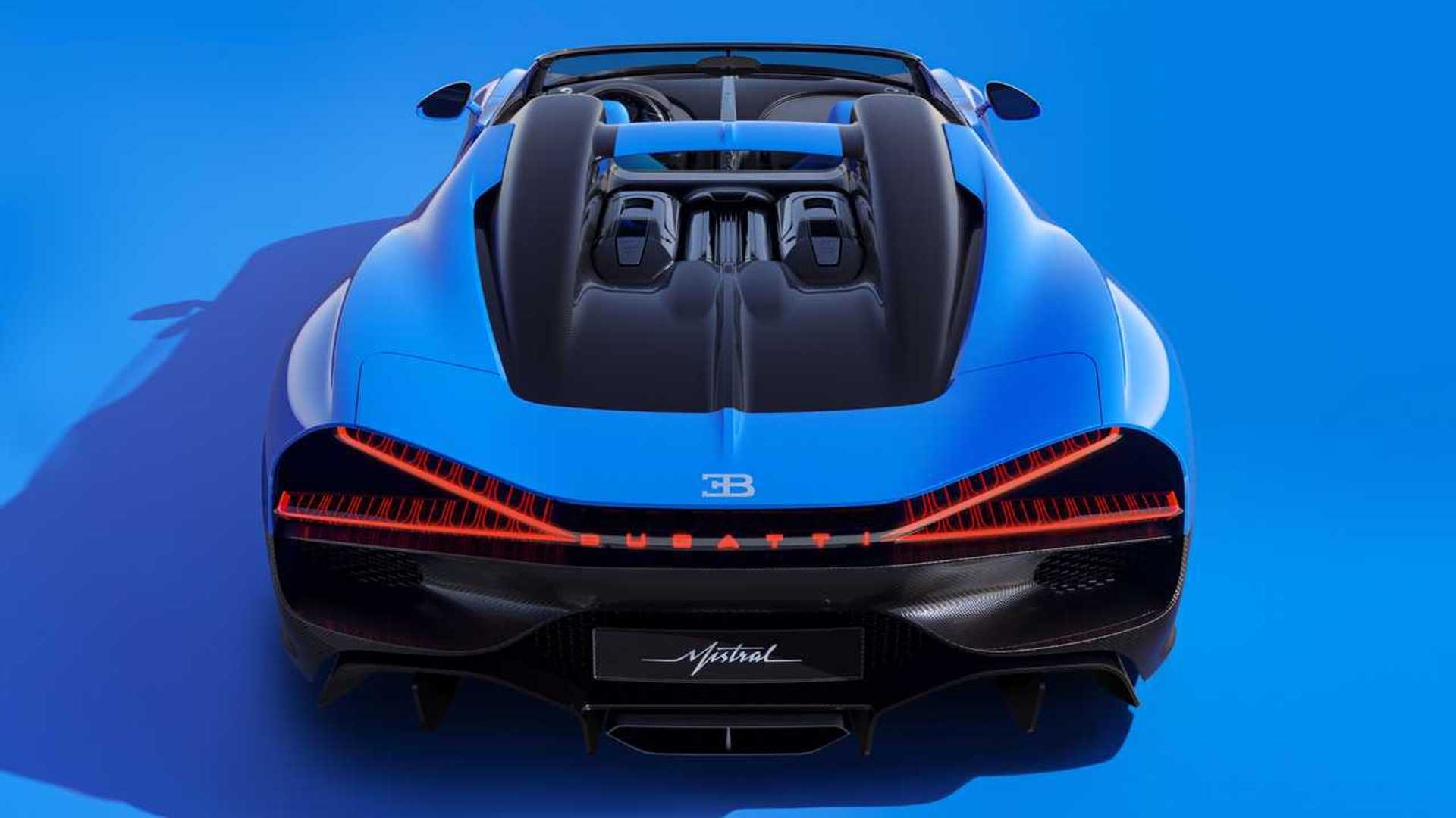 Yeni Bugatti W16 Mistral Roadster Fotograf Galerisi